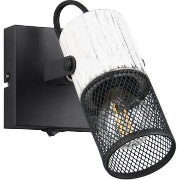LED Wandspot - Trion Josh - E14 Fitting - 1-lichts - Rond -, Huis en Inrichting, Ophalen of Verzenden, Nieuw, Metaal, Overige fittingen