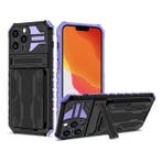 iPhone XS Max - Armor Card Slot Hoesje met Kickstand -, Verzenden, Nieuw