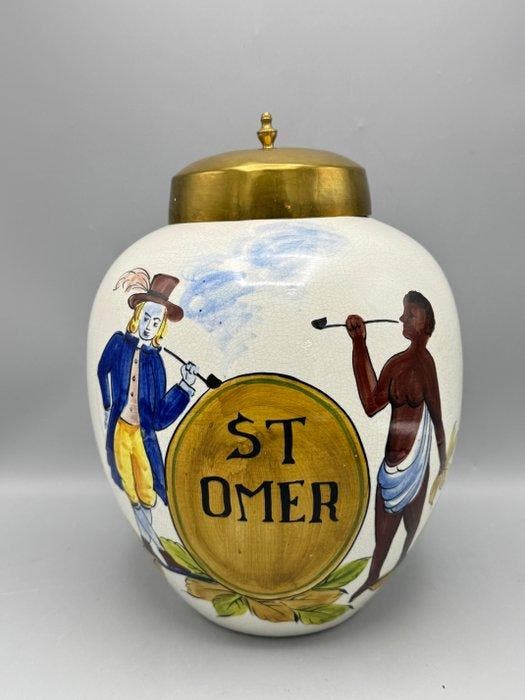 Zonder minimumprijs - Tabakspot - Aardewerk, Keramiek -, Verzamelen, Rookartikelen, Aanstekers en Luciferdoosjes