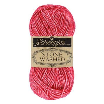 Scheepjes Stone Washed 50 gr - 807 Red Jasper, Verzenden, Nieuw