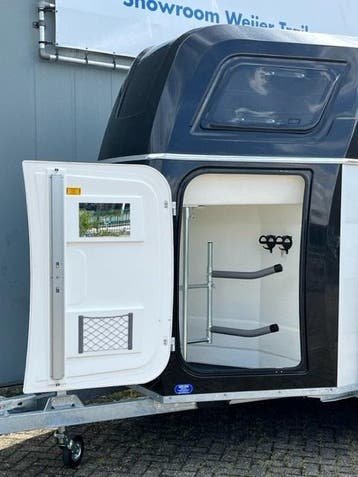 Atec Thensa 1,5 paardstrailer met standaard vele luxe opties, Ophalen, Nieuw, Aluminium, 1½-paards trailer