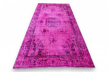 Roze vintage - Vloerkleed - 210 cm - 110 cm - met, Huis en Inrichting, Nieuw