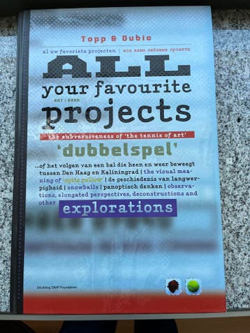 Topp en  Dubio – All your favorite projects, Gelezen, Verzenden, Overige onderwerpen, Atte Jongstra e.a.