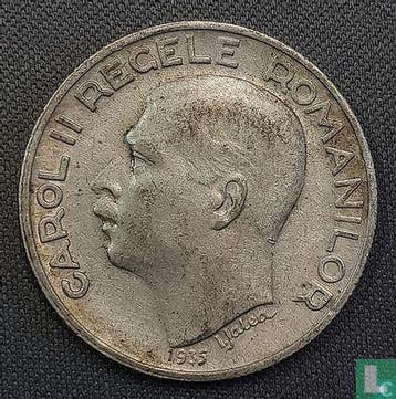 Roemenië 250 lei 1935, Verzenden, Overige landen, Losse munt, Zilver