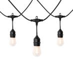 Lichtsnoer LED 10 meter 10-lichts helder IP44 - Chill, Verzenden, Nieuw, Kunststof