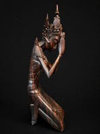 Dewi Sri art deco stijl - Beeld - Indonesië (Zonder, Antiek en Kunst