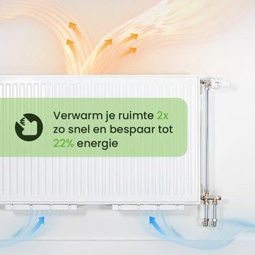 2dekans | SpeedComfort Radiator Ventilator Duo Set – Bespaar, Ophalen of Verzenden, Zo goed als nieuw