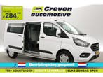 Ford Transit Custom 2.0 TDCI L2H1 | DC | 6 Zits | Airco |, Wit, Nieuw, Ford, Handgeschakeld