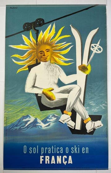 Jacques Dubois - SKI FRANCE - jaren 1950
