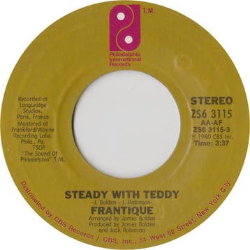 Frantique - Steady With Teddy / Sensual You All, Ophalen of Verzenden, Gebruikt