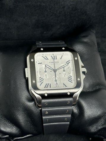 Cartier - Santos XL Chronograph - WSSA0017 - Heren -, Nieuw