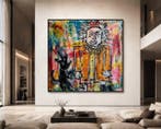 Timo Wedell - Albert and his Dog - XXL - Basquiat Style