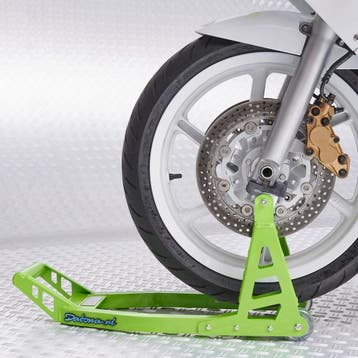 Datona MotoGP Paddockstand voorwiel - Kawasaki groen -, Motoren, Ophalen of Verzenden, Nieuw