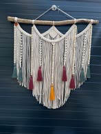 Handgemaakte Boho Macramé Wandhanger Anatolia, Huis en Inrichting, Woonaccessoires | Overige, Verzenden, Nieuw