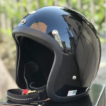 De klassieke biker helm - WIT - ZWART pothelm jethelm, Ophalen of Verzenden, Nieuw met kaartje, Jethelm, Overige merken
