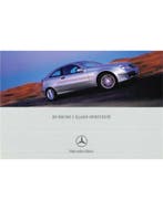 2000 MERCEDES BENZ C KLASSE SPORTCOUPÉ BROCHURE NEDERLANDS, Nieuw, Author