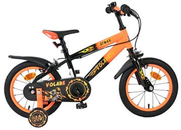 Volare Strike Kinderfiets - Jongens - 14 inch - Oranje -, Verzenden, Nieuw