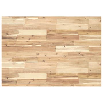vidaXL Bureaublad 100x70x4 cm onbehandeld massief acaciahout, Verzenden, Nieuw