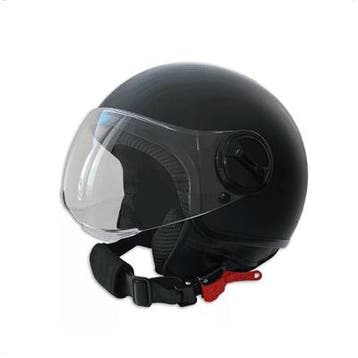 Pro-tect Jethelm mat zwart, Maat L (58cm), Fietsen en Brommers, Verzenden, Nieuw, Pro