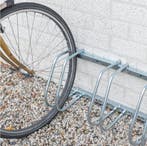 Dresco Fietsenrek 3 Fietsen Vloer- en Muurbevestiging, Verzenden, Nieuw