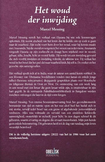 Het woud der inwijding 9789493071988 Marcel Messing, Verzenden, Zo goed als nieuw, Marcel Messing