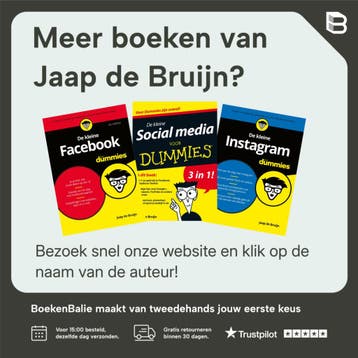 De kleine Facebook voor Dummies / Voor Dummies 9789043027120, Verzenden, Gelezen, Jaap de Bruijn
