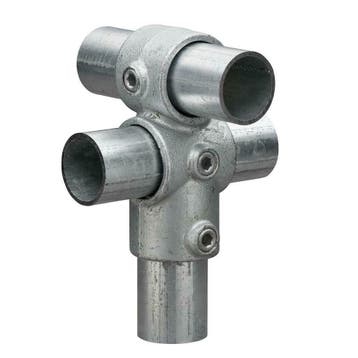 Buiskoppeling Combinatiekoppeling Ø 33,7 mm Zink, Verzenden, Nieuw