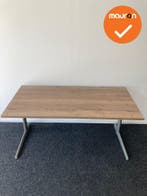 Ahrend 500 slingerverstelbaar bureau - nieuw blad naar keuze, Werkplek, Ophalen of Verzenden, Gebruikt, Bureau