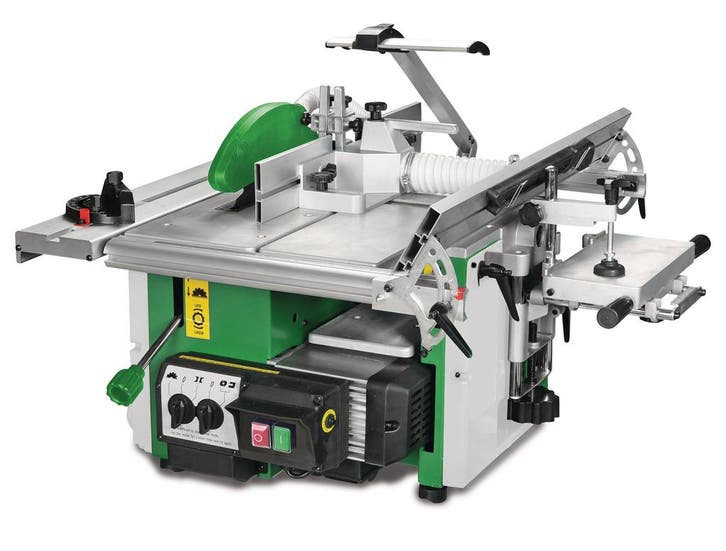 Universele combinatiemachine zagen, frezen, vlakken, vandikk, Doe-het-zelf en Verbouw, Gereedschap | Boormachines, Ophalen of Verzenden