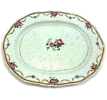 Dinastia Qing, Periodo Qianlong (XVIII secolo) -33x27 cm -, Antiek en Kunst