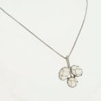Ketting met hanger - 18 karaat Witgoud - 17.36ct. tw. -, Sieraden, Tassen en Uiterlijk