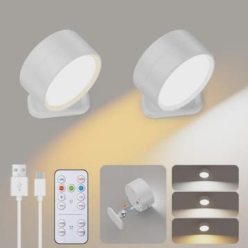 Oplaadbare Magnetische Wandlamp met Afstandsbediening - 360°, Verzenden, Nieuw