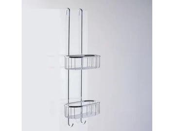 Veiling - BLAUFOSS Amy dubbel zeeprek douchewand chroom 26,5, Nieuw