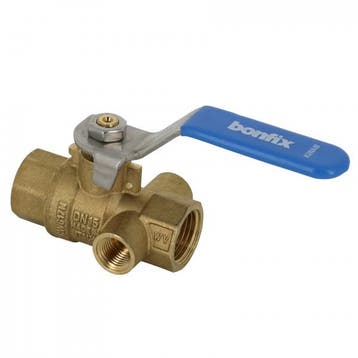 Bonfix kogelstopkraan 1 bi x 1 bi, Ophalen of Verzenden, Nieuw