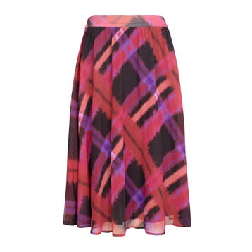 Frogbox • geruite midi rok • 36, Princess goes Hollywood, Verzenden, Nieuw, Roze