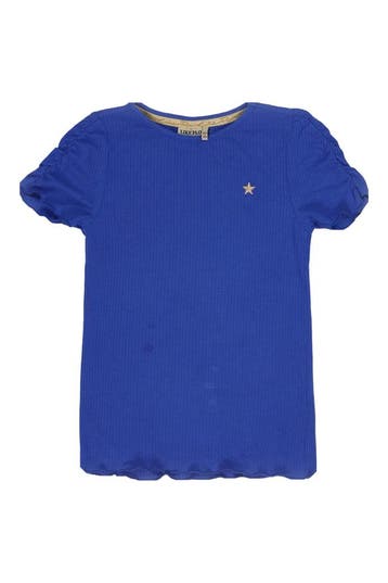 Like Flo T-shirt Meisjes in maat 134 Blauw, Verzenden, Nieuw, Like Flo, Jongen of Meisje
