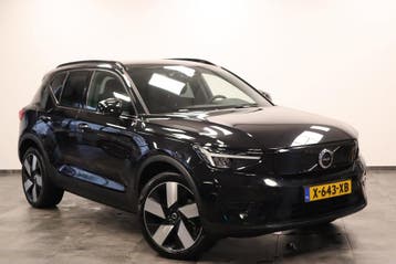 Zakelijke Lease |  Volvo XC40 Single Motor Extended Range Pl, Automaat, Stof, Gebruikt, Zwart
