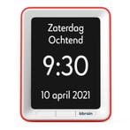 sprekende kalenderklok-rood, Huis en Inrichting, Ophalen of Verzenden, Nieuw