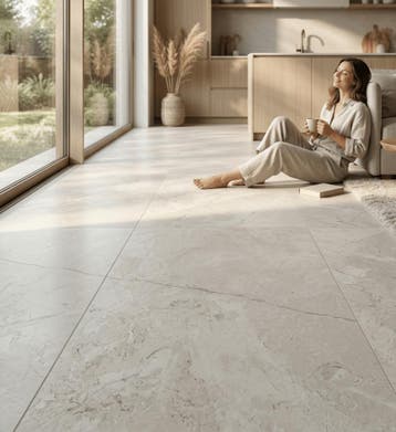 Vloertegel Douglas Galaxy Gransosso Lichtgrijs Mat 30x90, 60 cm of meer, Keramiek, Nieuw, Ophalen of Verzenden