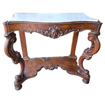 Wandtafel - Walnotenhout
