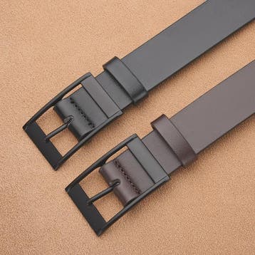 Luxe Heren Riem van PU Leer met Metalen Pin Gesp - Stijlvol, Verzenden, Nieuw