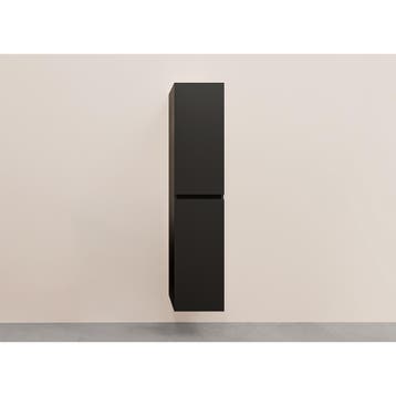 Wiesbaden Alvara Kolomkast - 160x35x35cm - Mat Zwart, Ophalen of Verzenden, Nieuw