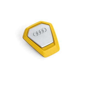 Origineel Audi geurdispenser audi-singleframe geel, Ophalen of Verzenden, Nieuw