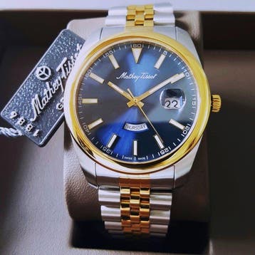 Mathey-Tissot - Day-Date - Cyclops Loupe - 18K Gold -, Nieuw