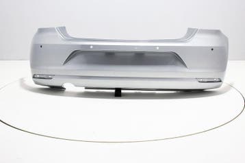 Achterbumper +PDC +Uitlaatgat Volkswagen Polo 6C REFLEXSILVE, Ophalen of Verzenden, Nieuw, Achter, Volkswagen