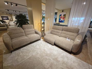 3-zitsbank met 2 elektrische relaxfauteuils + 2-zitsbank..., Nieuw