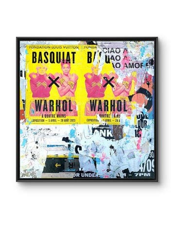 lasveguix (1986) - urban wall Basquiat X Warhol