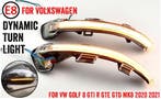 Dynamisch knipperlicht WIT in spiegel voor VW Golf 8, Nieuw