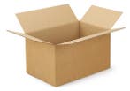 Kartonnen dozen, milieu verantwoordelijk en duurzaam karton, Verzenden