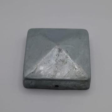 Paalkap 71x71 verzinkt, Ophalen of Verzenden, Nieuw